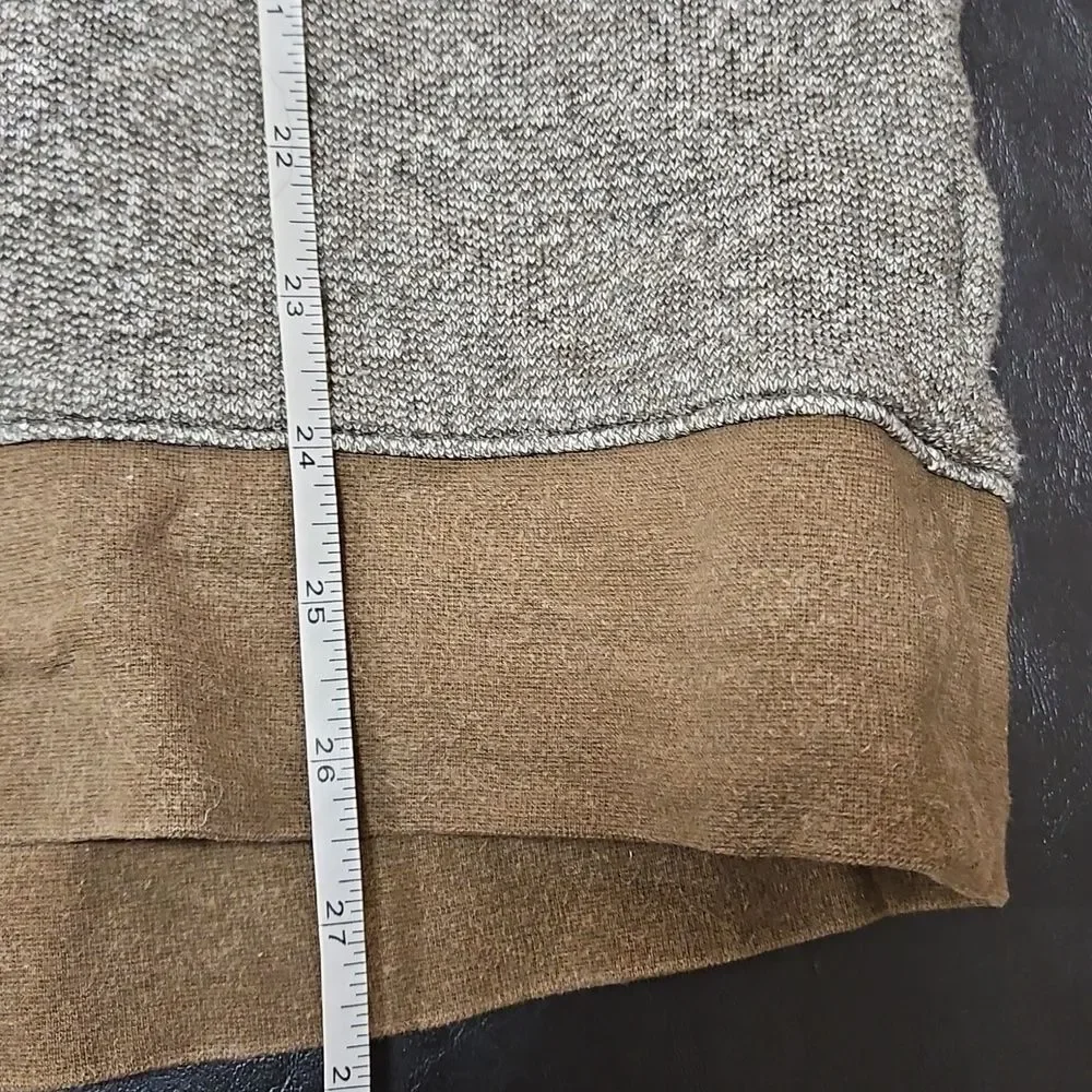 Banana Republic Grey 100% Cotton Long Sleeve Shirt L Minimalist Basic
